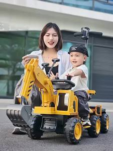 BASEBO | Large Ride-on Electric RC Excavator with Seating