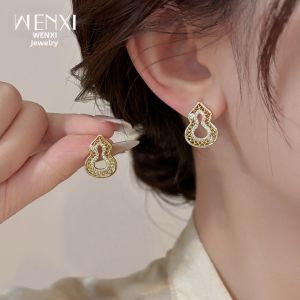 WENXI | Lucky Hollow Traditional Chinese Earrings