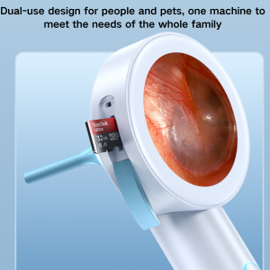 1.8’’ Screen Ear Camera Instant On/Record Home & Pet Otoscope for Kids/Adults/Dogs/Cats HD Visual Ear Cleaner