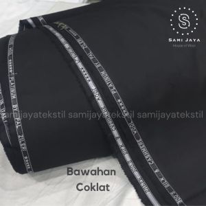 Kain Bahan Seragam Polri PalZileri Semi Wool Platinum