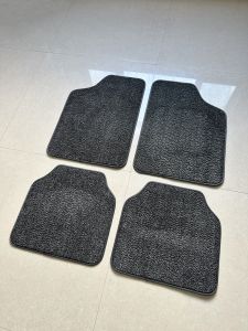 Car Floor Mats Thin Universal Protection Set of Four Washable Anti-Slip Waterproof Wear-Resistant Spare Mat Comfortable Car Seat