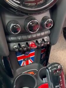 Silicone Car Model Button Cover Ornaments Start Stop Button Stickers for MINI Cooper S JCW F55 F56 F57 F54 F60 Accessories