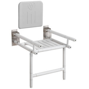 JIAWENHUA | Wall-mounted Folding Seat For Bath Safety Anti-slip