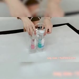 10pcs Transparent PVC Gift Bags - Perfect for Bridesmaids Wedding Favors & Party Supplies