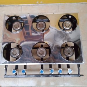 kompor 6 tungku 6 keran