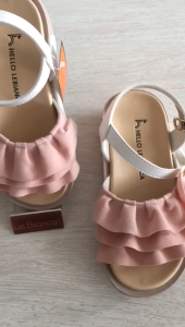 Le Bianca CH 21-02 Sepatu Sendal Anak Perempuan Rumbai Fashion