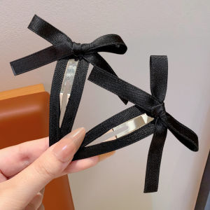 Child Butterfly Bow Hair Clip Side Bangs Fixation