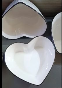 TÔ HÌNH TIM- GỐM SỨ MẪU BẠCH NGỌC TƯỜNG VÂN – SIZE 8