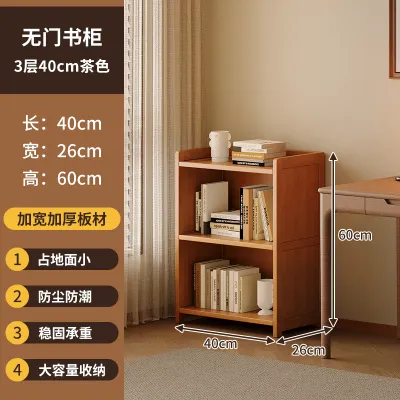 YONGJUE | Compact Corner Bookcase Shelf Storage Cabinet