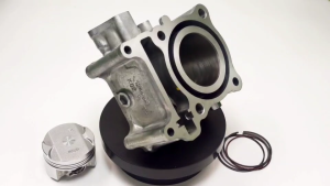 จีออโน่125 เสื้อสูบ ลูกสูบ 53.50มิล ลูกสูบแหวนแท้เบิกศูนย์ +เสื้อสูบโรงงาน Giorno125 Lead125 เสื้อสูบจีโอโน่125 เสื้อสูบหลีด125 12100-K3M