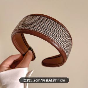 Phụ Kiện Tóc Thời Trang Cổ Điển Rộng Rãi Dành Cho Nữ 2025 Mẫu Mới Rửa Mặt Mùa Thu Đông Cao Gáy Phụ Kiện Tóc Phụ Kiện Tóc