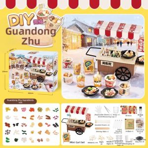 Creative Mini Rotating Hot Pot House Playset Childrens Pretend Scene Home