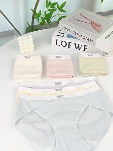 Quần Lót Nữ Cao Cổ Cotton Thoáng Mát Thể Thao