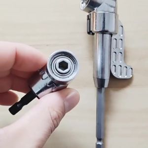 Adapter Kepala Mata Obeng L Shape Screwdriver Extention Shaft Hex Bor Sambungan Mata Obeng Sudut 105 Derajat Angle Driver Bit Holder