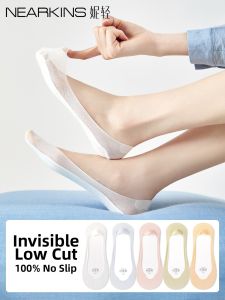 NEARKINS | Summer Lightweight Shallow Slip-resistant No Slipping Off Boat Socks