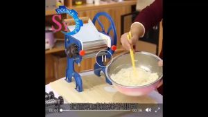 COD0 Heavy Duty Big Manual Noodle Making Metal Machine Noodle Cutter