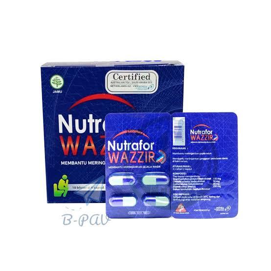 Nutrafor nutrafor wazzir per strip | Lazada Indonesia