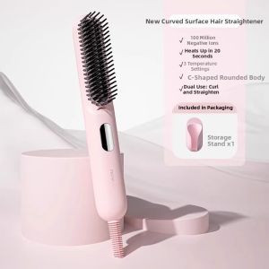 Negative Ion Protect Hair Straightener Styling Comb