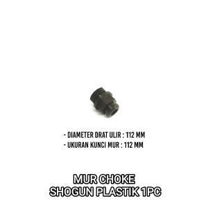 Mur Choke Shogun (Plastik) Drat 12mm - Mor Baut Baud Nepel Cuk Coke Kabulator Kalburator M12 Kunci 12 Suzuki Shogun Lama Old 110 Shogun Kebo Shogun R Shogun R New