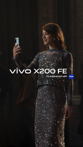 vivo X200  FE 12GB+12GB Extended RAM + 512GB | eSim | Dimensity 9300+ | 6500 mAh BlueVolt Battery | Stage Shooting Mode | AI Image Studio | 2 Years Warranty