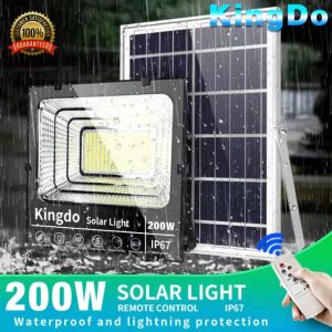 Solar light outdoor waterproof ip67 led flood solar light indoor light