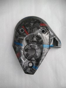 Cover Tutup Keong Cvt Carbon Beat New Deluxe / Genio / Scoopy New 2020-2024 carbon black wtp motip Bluered