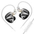 KZ D-Fi หูฟังไฮไฟเบสตรวจสอบ4ระดับหูฟังสเตอริโอหูฟังลดเสียงรบกวนสำหรับเล่นกีฬา. 