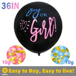 【Fast Shipping】 36inchs Giant Gender Reveals Balloon Boy or Girl Large Latex Balloons Gender Show Party Decoration Supplies HSQ-Gender-Reveal-Ballon-Kit