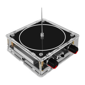 Bluetooth-compatible Music Tesla Coil AC110-240V 120W Palm Tesla Coil 10CM High Frequency Voltage Pulse Electric Arc Generator