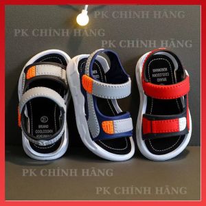 Dép sandal V2 thể thao đế mềm chống trơn trượt phong cách đi biển mùa hè 2022 cho bé trai từ 1-15 tuổi Hàng Cao Cấp