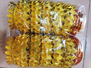 Bán sỉ 1lốc 10 đế sen làm cây cành vàng lá ngọc