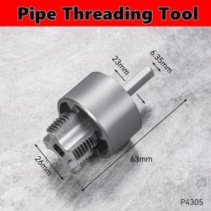 Integrated Internal and External Thread Pipe Threading Tool for 4/6 Points PPR Pipes with Taps and Dies for Thread Cutting ﻿