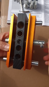 Self-Centering Doweling Jig Kit Vertical Center Puncher Pocket Hole Jig Drill Guide Woodworking Tools