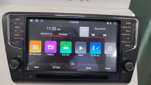 6.5" Android 15 Car Radio For Jeep Chrysler 300C GPS Wireless Carplay Android Auto Screen BT Wifi RDS Stereo Multimedia Player
