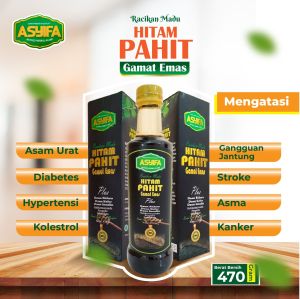 MARS Asyifa Madu Hitam Pahit Diabetes Paru - Paru Gula