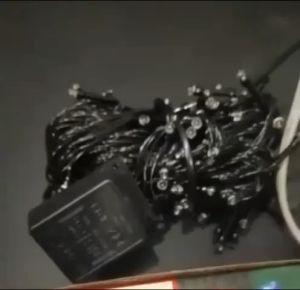 Lampu Hias LED RGB Warna Warni 10 meter 100 LED Lampu Tumblr Dekorasi Pohon Natal LED Fairy Light AC220 DC24V String Lamp Christmas Wedding Decoration Lampu Hiasan Kelap Kelip