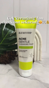 Azarine Acne Gentle Cleansing Foam 60ml - Membersihkan Kulit - Menyegarkan - Ken Herbal Pembersih Wajah Untuk Kulit Berjerawat Foam Pembersih Minyak Dan Iritasi - Lazada