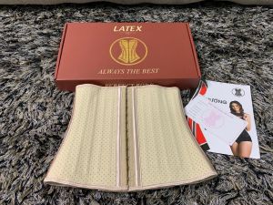 FREE: thanh nới+thước dây. Đai latex 25 xương dài 29cm thông hơi nhập khẩu Hi Lạp có công dụng đặc biệt đánh tan mỡ giúp bạn có 1 body hoàn hảo.