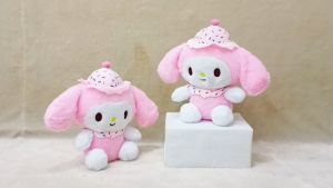 Boneka My Melody Kuromi Topi Celemek Mss Bulu Rassel M