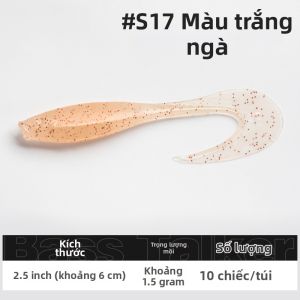 BassTalker | Mồi Cá Mềm Đuôi Cuộn Dùng Để Câu Cá Sông