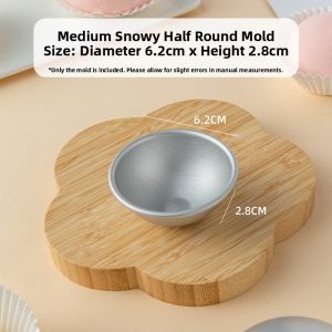 MEIDI | Semi-Circular Diy Snow-Skin Mooncake Mould Bakeware