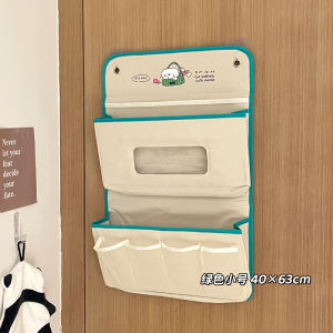 Wall-Mounted Closet Storage Bag Hanging Organizer Box Dormitory Bedside Storage Bag Shelf for Bedroom Wall Storage Organization