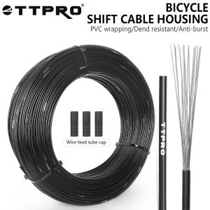 TTPRO 3/10/20m MTB Road Bicycle Brake Cable Shift Line Set Universal Transmission Tube Cables Wire Accessories Cycling Cable Kit