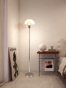 ⭐โคมไฟตั้งพื้น LED⭐ นอร์ดิกห้องนั่งเล่นข้างโซฟาออกแบบบรรยากาศแสงความรู้สึกขั้นสูงบุคลิกภาพห้องนอนตกแต่งแสง