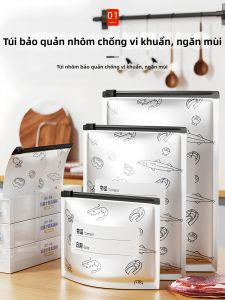 TAOKOU | Antibacterial Food Grade Sealed Zipper Fresh Bags