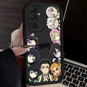 Bandai | Ốp Silicon Demon Slayer Tanjiro & Nezuko Cho Samsung Galaxy A Series A16 A26 A36 A56 A05S A15 A25 A35 A55 A54 A34 A24 A14 A13 A52 A52S A51 - Vỏ Chống Trầy Xước Chống Sốc