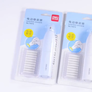 ยางลบไฟฟ้า ยางลบไฟฟ้าแบตเตอรี่ เครื่องเขียนโรงเรียน ปิดเสียง [รับรีฟิลยางลบ 10 อัน] BS02