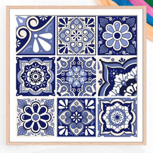 Full Embroidery Threads 11CT Printed Cross Stitch Kit Art Living Room Decorative Painting Needlework Pack Set