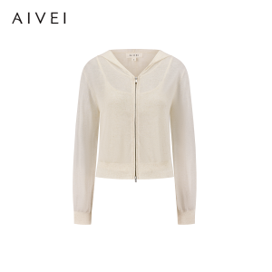 AIVEI | Spring New Loose Hooded Knitwear Set