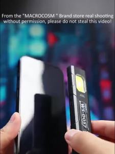 Đèn Pin Mini COB Móc Khóa 5 Chế Độ Sạc Lại Được Chống Nước Đèn Làm Việc Treo Móc Khóa Dùng Cho Cắm Trại Đi Bộ Đèn Bỏ Túi